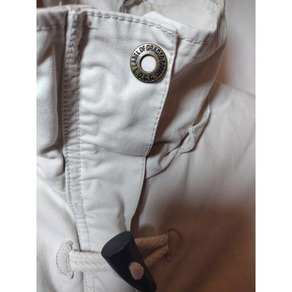 Sherpa Lined White Tie Closure Cozy Winter Coat Womens 4 H&M - Picture 4 of 13